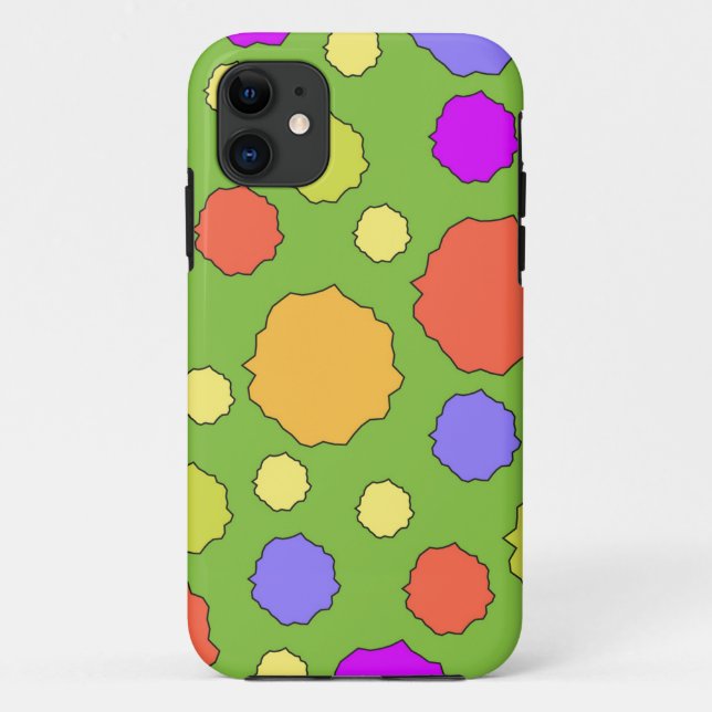 Case-Mate Para iPhone Funda de teléfono I círculo funky geométrico retro (Reverso)
