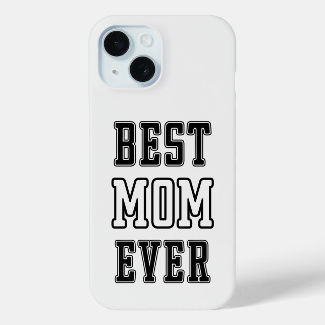 Case-Mate Para iPhone Funda de teléfono moderna en negro y blanco limpio (Reverso )