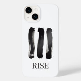 Funda Para iPhone 14 De Case-Mate Funda de teléfono motivacional minimalista Rise