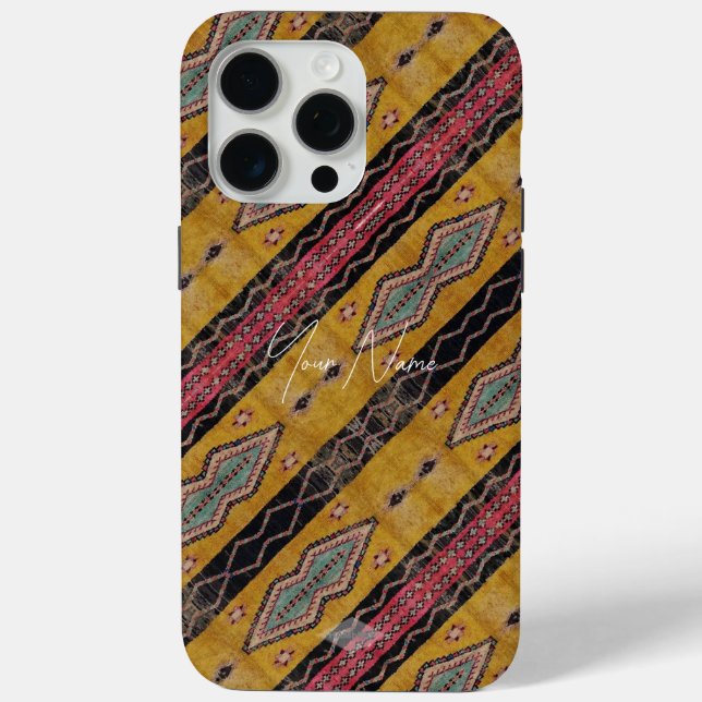 Case-Mate Para iPhone Funda de teléfono móvil con aspecto desgastado boh (Reverso )