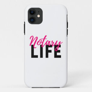 Para iPhone 11 Funda de teléfono móvil Notary Life