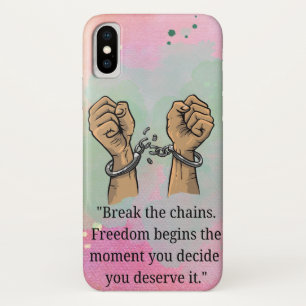 Para iPhone X Funda de teléfono / Papel tapiz de la libertad