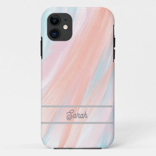 Para iPhone 11 Funda de teléfono personalizable de acuarela paste