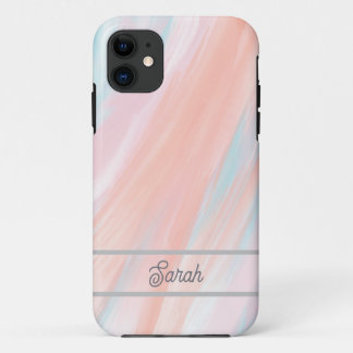 Para iPhone 11 Funda de teléfono personalizable de acuarela paste