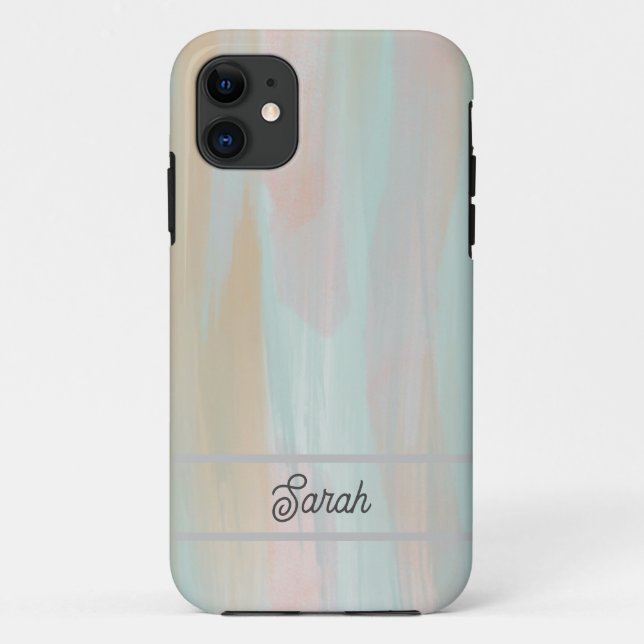 Case-Mate Para iPhone Funda de teléfono personalizable de acuarela paste (Reverso)