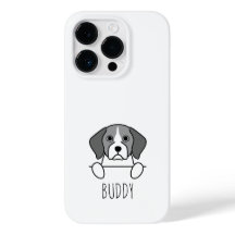 Funda de teléfono personalizada con nombre de Beag
