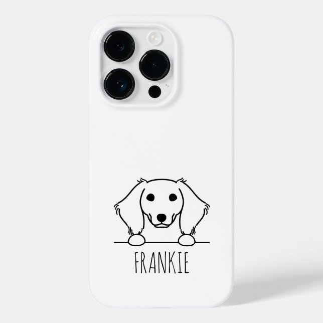 Case-Mate Para iPhone Funda de teléfono personalizada con nombre de Dach (Reverso )
