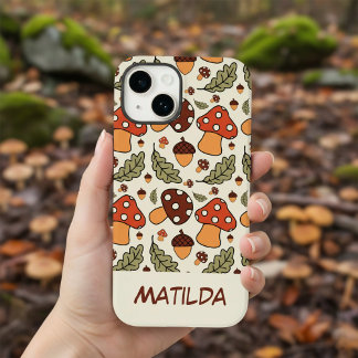 Funda Para iPhone 14 De Case-Mate Funda de teléfono personalizada de setas y bellota