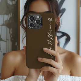 Funda Para iPhone 14 Pro Max De Case-Mate Funda de teléfono personalizada recién casados par