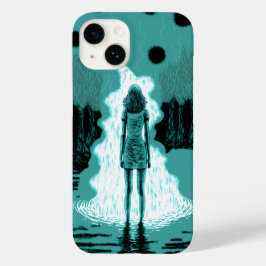 Funda Para iPhone 14 De Case-Mate Funda de teléfono psicodélica de mujer en un lago 