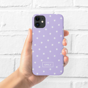 Para iPhone 11 Funda de teléfono Purple Stars