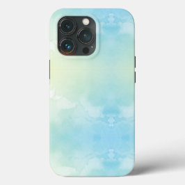 Para iPhone 13 Pro Funda de teléfono que muestra una acuarela suave d