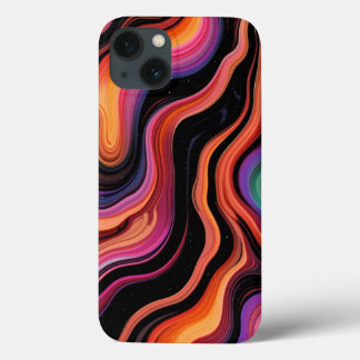 Para iPhone 13 Funda de teléfono Remolinos Celestiales