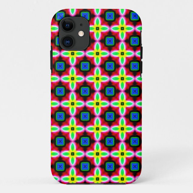 Case-Mate Para iPhone Funda de teléfono retro funky floral (Reverso)