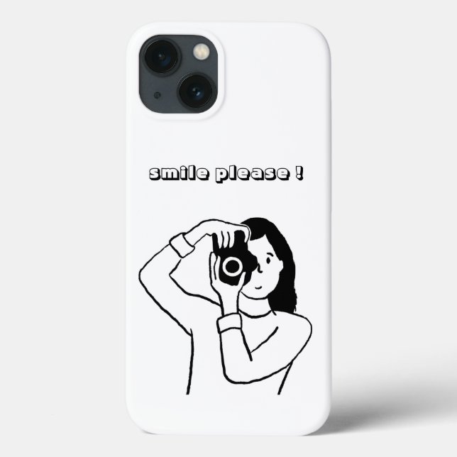 Case-Mate Para iPhone Funda de teléfono Smile Please (Reverso)