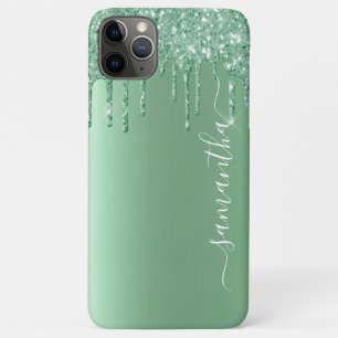 Para iPhone 11 Pro Max Funda de teléfono verde
