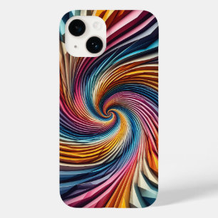 Funda Para iPhone 14 De Case-Mate Funda de teléfono Vortex geométrico vibrante - Col
