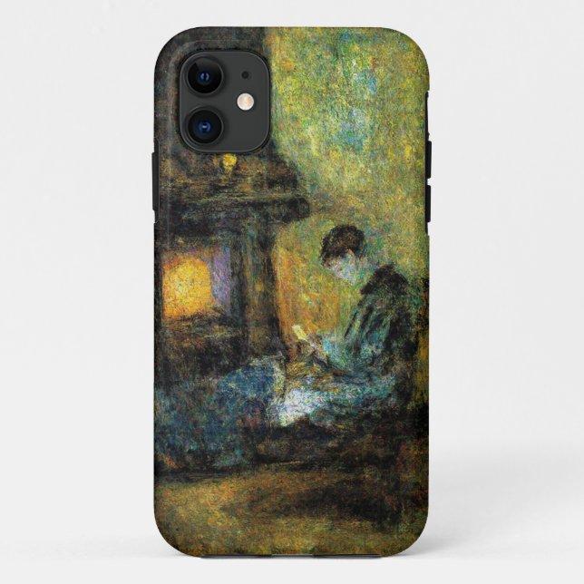 Case-Mate Para iPhone Funda móvil artístico de cómodos lectores nocturno (Reverso)