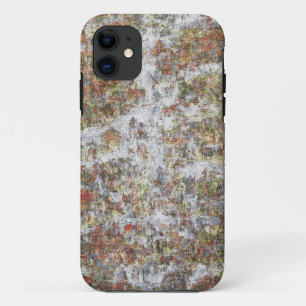Para iPhone 11 Funda móvil de arte musulmán urbano