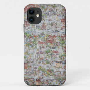 Para iPhone 11 Funda móvil de arte musulmán urbano