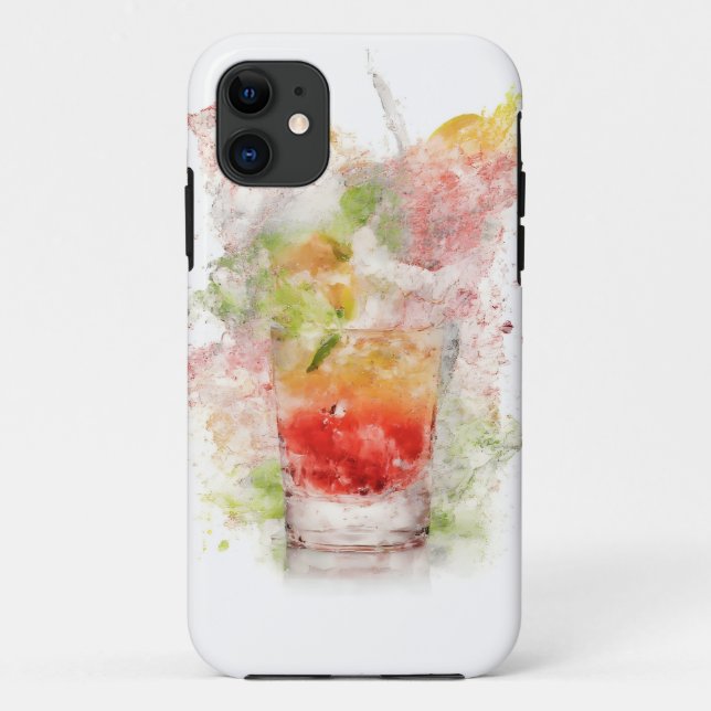 Case-Mate Para iPhone Funda móvil de cócteles refrescantes (Reverso)