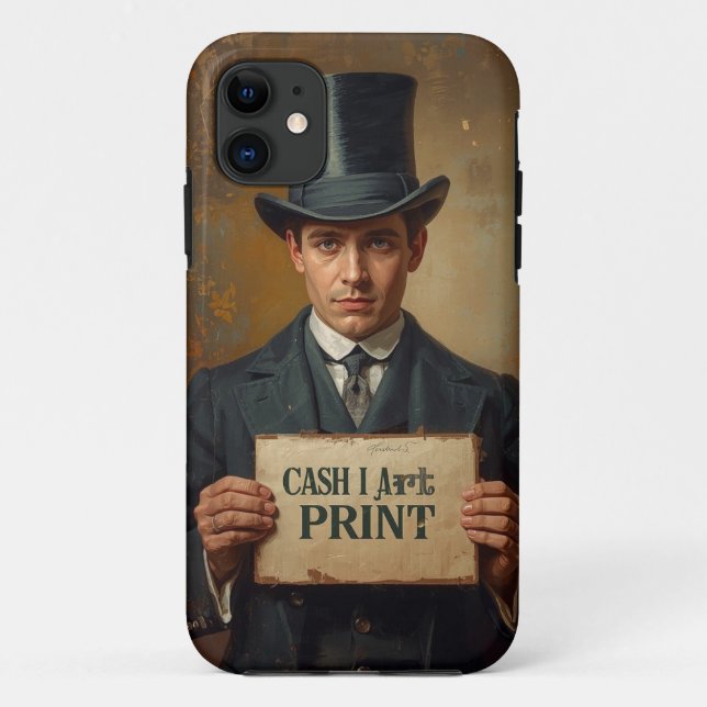 Case-Mate Para iPhone Funda móvil del Caballero de la Impresión de Efect (Reverso)