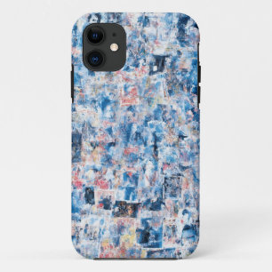Para iPhone 11 Funda móvil del grupo de resumen azul
