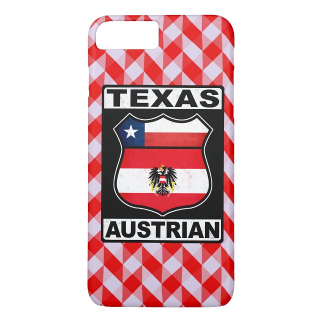 Case-Mate Para iPhone Funda móvil estadounidense de Texas (Reverso)