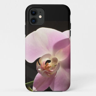 Para iPhone 11 Funda Orquídea Rosa Cubierta de teléfono celular i