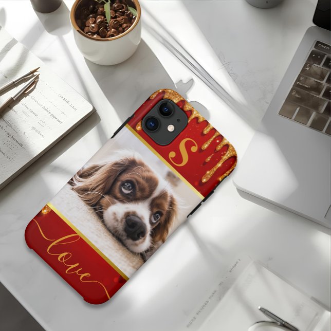 Case-Mate Para iPhone Funda personalizada con foto de mascota regalo par (Subido por el creador)