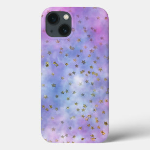Para iPhone 13 Funda y portada de nubes y estrellas inspiradoras 