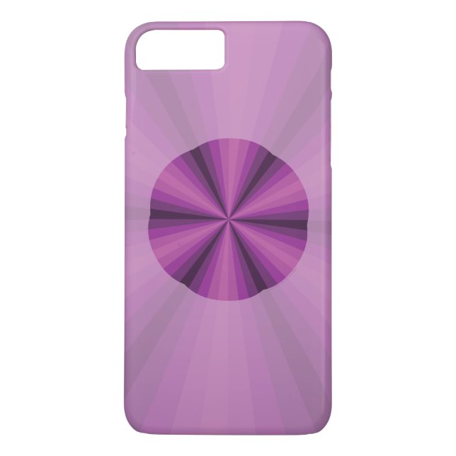 Case-Mate Para iPhone Ilusión óptica Funda morado-Funda de mate (Reverso)