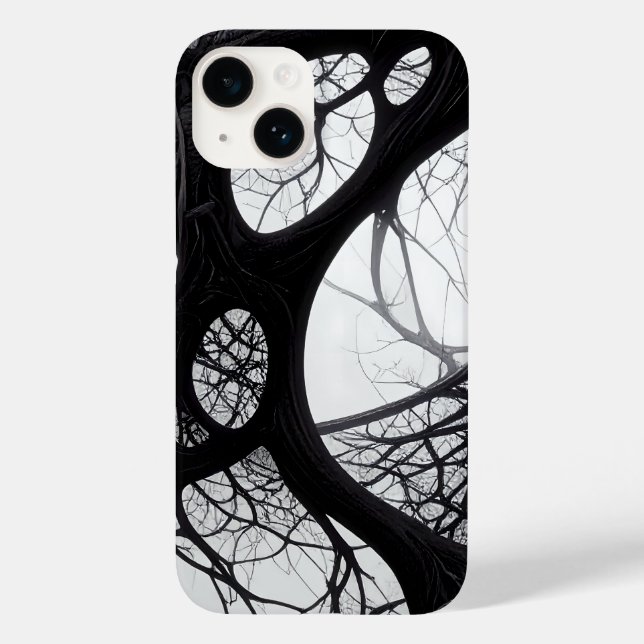 Case-Mate Para iPhone Intrincado Funda del patrón de raíces orgánicas os (Reverso )