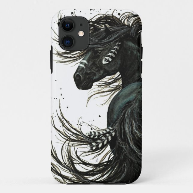 Case-Mate Para iPhone Majestuoso Funda de Caballos de Espíritu de Bihrle (Reverso)