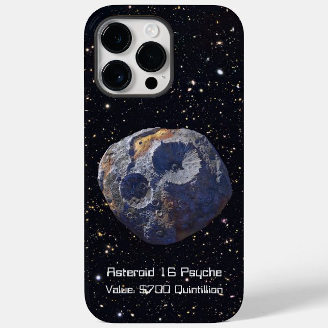 Case-Mate Para iPhone Misión de Escultismo a Asteroide 16 Funda Psiche M (Reverso )