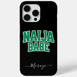 Para iPhone 15 Pro Max Naija Babe — Funda de teléfono personalizada
