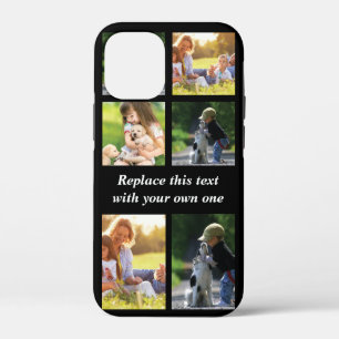 Personalizar el collage de fotos y el Funda de tex