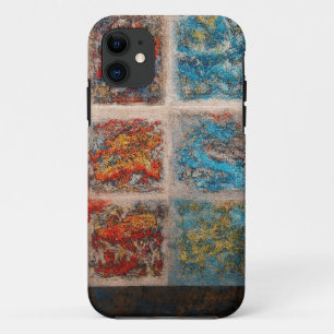 Para iPhone 11 Resumen Funda móvil de arte elemental