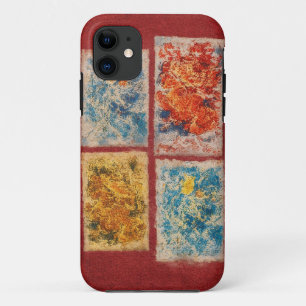 Para iPhone 11 Resumen Funda móvil de arte elemental