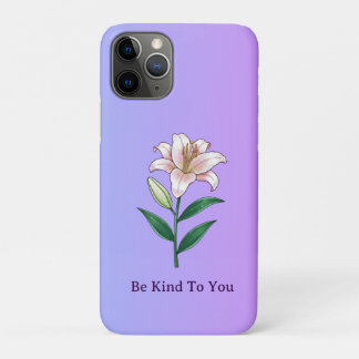 Para iPhone 11 Pro Sé Amable Contigo Misma Funda de Teléfono de Autoc