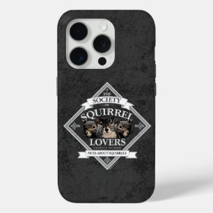 Para iPhone 15 Pro Sociedad de Amantes de la ardilla - Funda de ardil