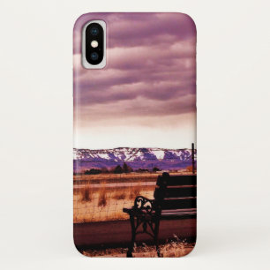 Para iPhone X Un asiento con un Funda de especk de vista