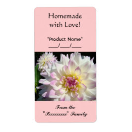 Casero con etiquetas de regalo de amor de familia 