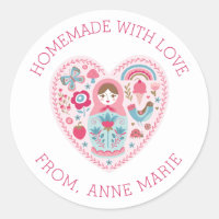 Casero con Pegatina de amor