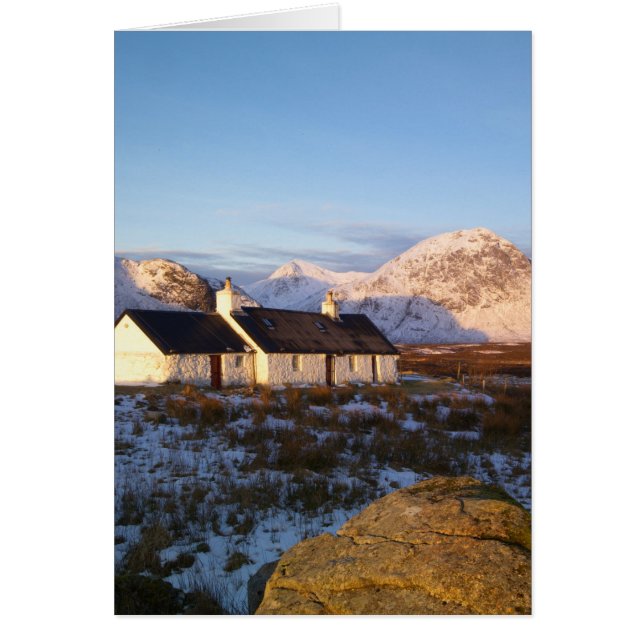 Caseta de la Roca Negra, Glencoe, Tierras Altas, E (Frente)