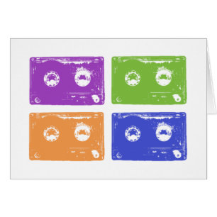 ¡Casetes coloridos!