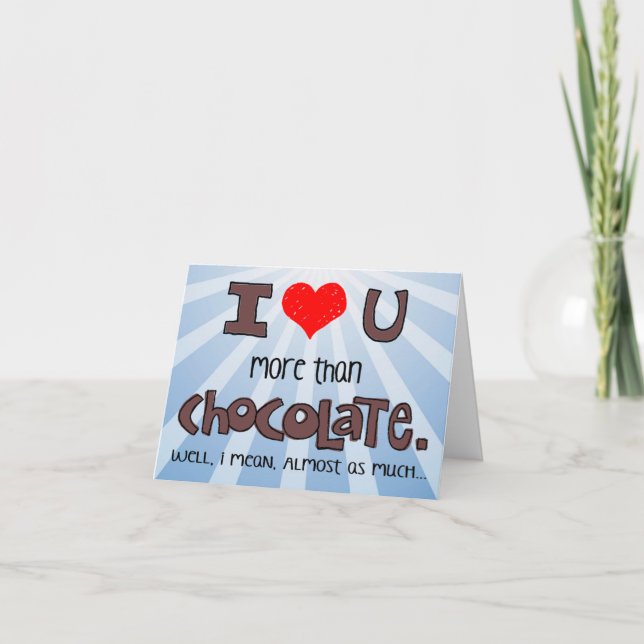 Casi más que tarjeta del día de San Valentín del (Anverso)