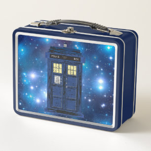 Casilla de llamadas públicas de la policía azul - 