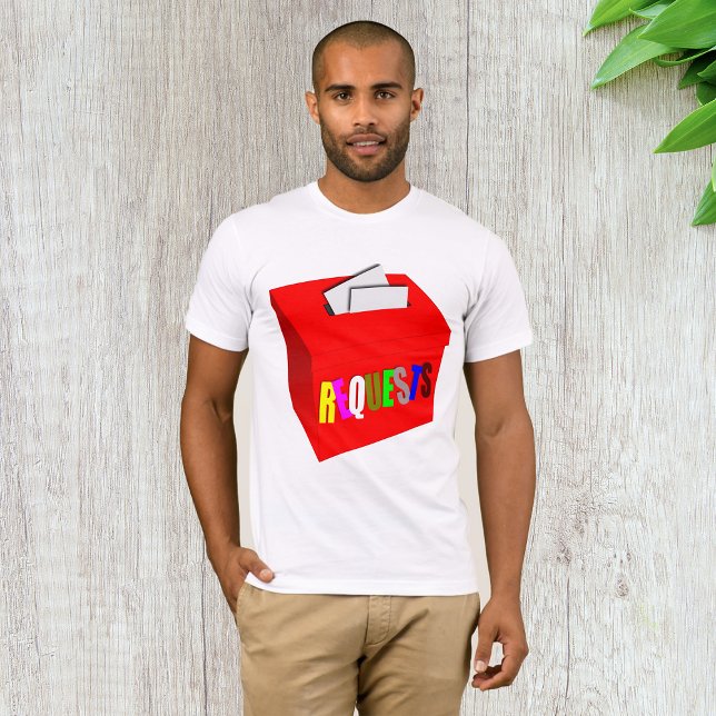 Casilla de solicitud de camiseta para hombres (Subido por el creador)