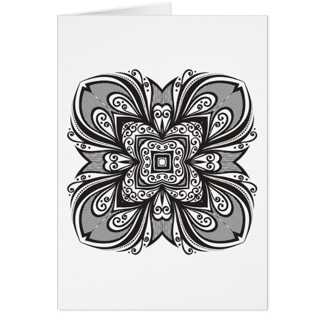 Casilla negra de Deco inspirada (Frente)